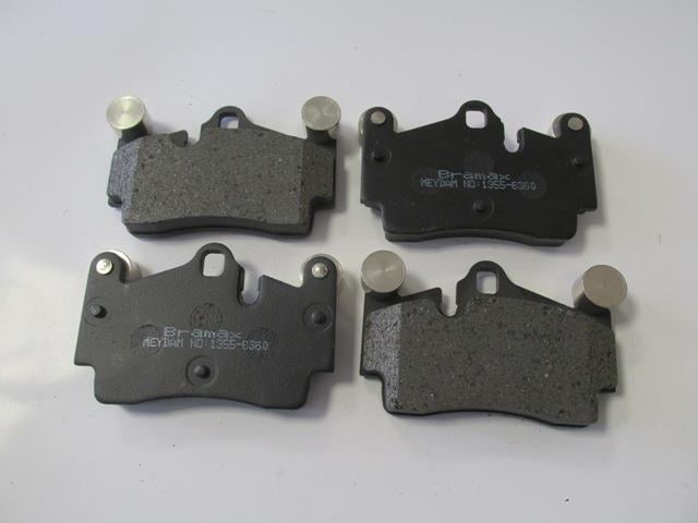 PORSCHE CAYENNE- 03/10; ARKA FREN BALATASI 3,2/3,6/4,5 (KABLOSUZ)(DİSK)(112x73x16) (BRAMAX)