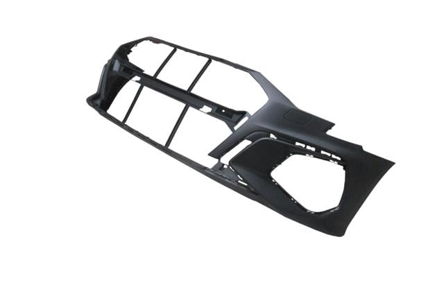 (YENİ ÜRÜN!!!)AUDI A3- SD/SB- 21/24; ÖN TAMPON ASTARLI SİYAH FAR YIKAMA KAPAKLI/SENSÖR DELİKSİZ (S LINE)(TYG)