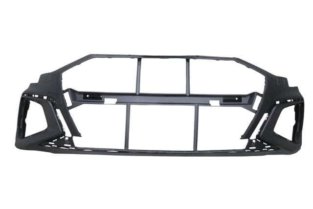 (YENİ ÜRÜN!!!)AUDI A3- SD/SB- 21/24; ÖN TAMPON ASTARLI SİYAH FAR YIKAMA KAPAKLI/SENSÖR DELİKSİZ (S LINE)(TYG)