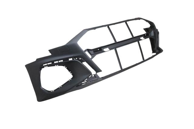 (YENİ ÜRÜN!!!)AUDI A3- SD/SB- 21/24; ÖN TAMPON ASTARLI SİYAH FAR YIKAMA KAPAKLI/SENSÖR DELİKSİZ (S LINE)(TYG)