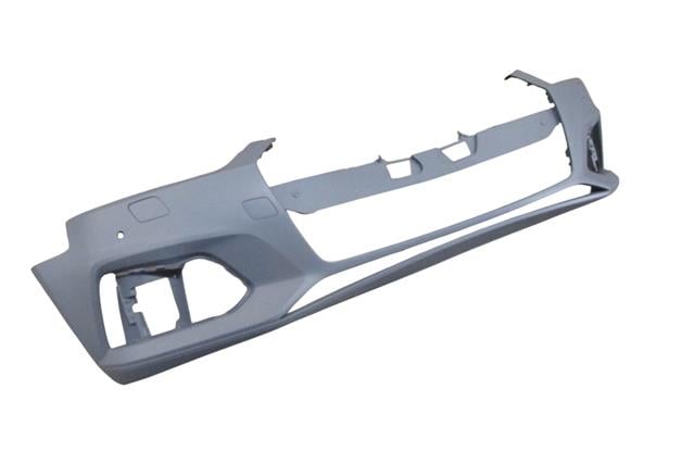 (YENİ ÜRÜN!!!)AUDI A5- 17/19; ÖN TAMPON ASTARLI GRİ (SENSÖR/FAR YIKAMA DELİKLİ/ÇEKİ DEMİRİ KAPAKLI)(TYG)