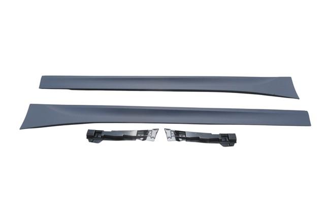 (YENİ ÜRÜN!!!)BMW 1 SERI- F20- 12/15; MARŞPİYEL PLASTİĞİ ASTARLI SAĞ/SOL SET (2 PARÇA/BRAKETLİ) (M-TECH/LCI)