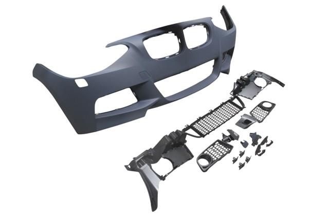 (YENİ ÜRÜN!!!)BMW 1 SERI- F20- 12/15; ÖN TAMPON ASTARLI(SİS D.Lİ KAPAK/IZGRALI TAKIM/F.YIK.LI/SENSÖR DLİKLİ)M-TECH