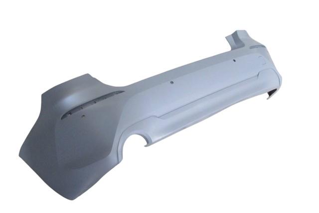 (YENİ ÜRÜN!!!)BMW 1 SERI- F40- 20/22; ARKA TAMPON ASTARLI GRİ (4 SENSÖR DELİKLİ/ÇEKİ DEMİRİ KAPAKLI)(TYG)