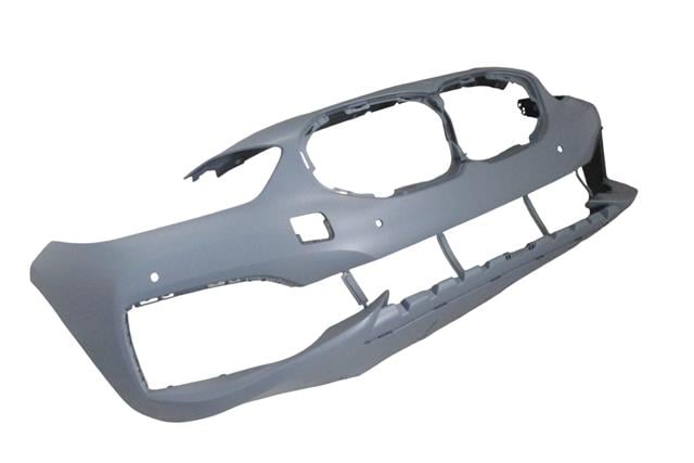 (YENİ ÜRÜN!!!)BMW 1 SERI- F40- 20/22; ÖN TAMPON 4 SENSÖR DELİKLİ ASTARLI/GRİ (TYG)
