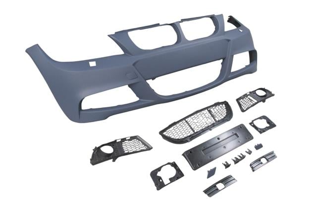 (YENİ ÜRÜN!!!)BMW 3 SERI- E90- 09/11; ÖN TAMPON ASTARLI (SİSLİ/F.YIK.LI/SİS KAPAKLI/IZGARALI/PLAKA PLS) M-TECH/LCI