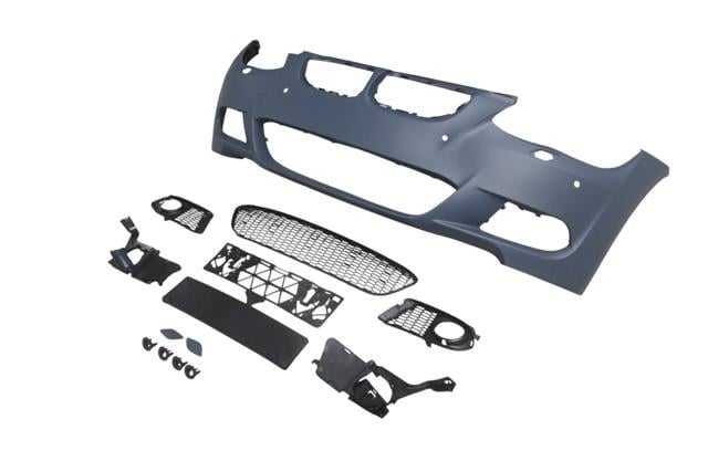 (YENİ ÜRÜN!!!)BMW 3 SERI- E92-E93- 07/09; ÖN TAMPON (SİS DELİKLİ KAPAK/IZGARALI/FAR.YIK.LI.SEN.DELİKLİ) (M-TECH)