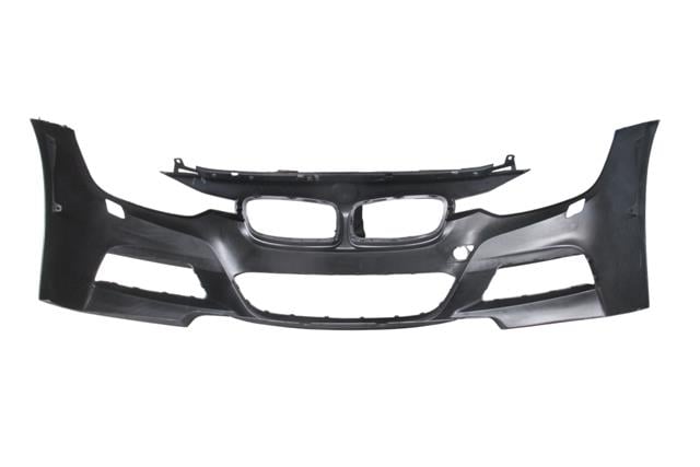 (YENİ ÜRÜN!!!)BMW 3 SERI- F30- 12/18; ÖN TAMPON (IZGARALI/PLAKA PLASTİKLİ) (F.YIK.LI) (M-TECH/LCI)