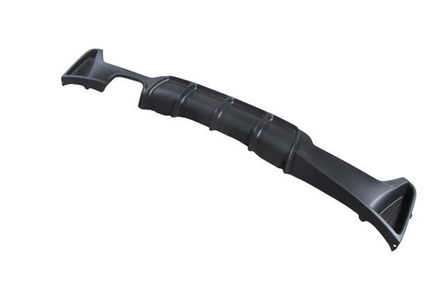 (YENİ ÜRÜN!!!)BMW 4 SERI- F32- 13/17; KARLIK (ARKA TAMPON ALTI) SIYAH (TEK EGZOS DELİKLİ) (M-PERFORMANCE/LCI)