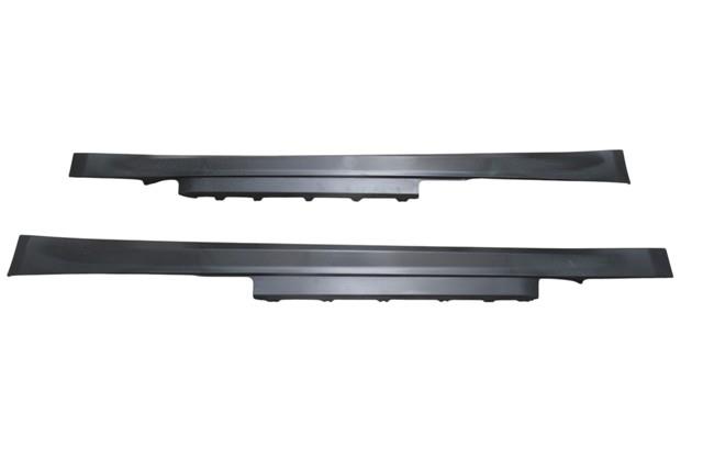 (YENİ ÜRÜN!!!)BMW 4 SERI- F32- 13/17; MARŞPİYEL PLASTİĞİ SİYAH SAĞ/SOL SET (2 PARÇA) (M-TECH/LCI)