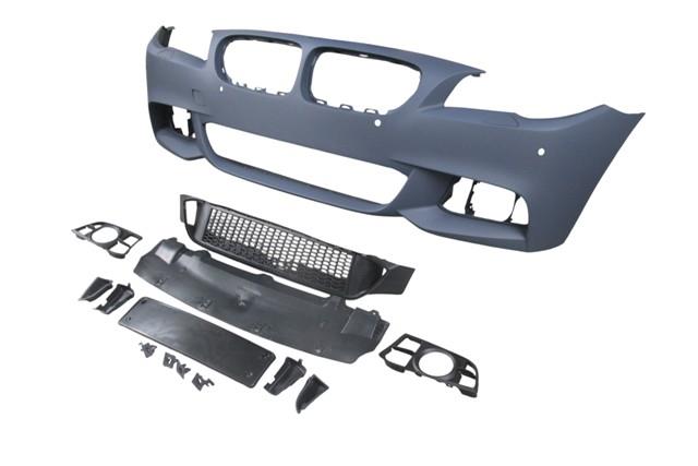 (YENİ ÜRÜN!!!)BMW 5 SERI- F10- 13/16; ÖN TAMPON ASTARL(SİS D.Lİ/IZGRALI/PLAKA PLASTİK/FAR.YIK.LI/SEN.D.)M-TECH/LCI