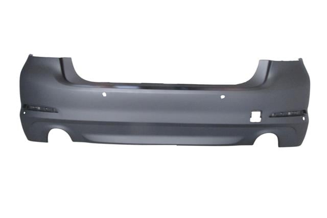 (YENİ ÜRÜN!!!)BMW 5 SERI- G30- 17/20; ARKA TAMPON GRİ (4 SENSÖR DELİKLİ) (TYG)