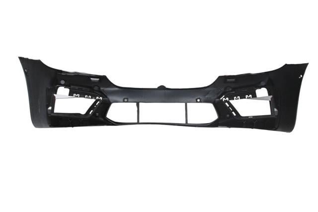 (YENİ ÜRÜN!!!)BMW 5 SERI- G30- 20/22; ÖN TAMPON GRİ (IZGARALI/SİS KAPAKLI/SENSÖR DELİKLİ) (F90/M5/LCI)