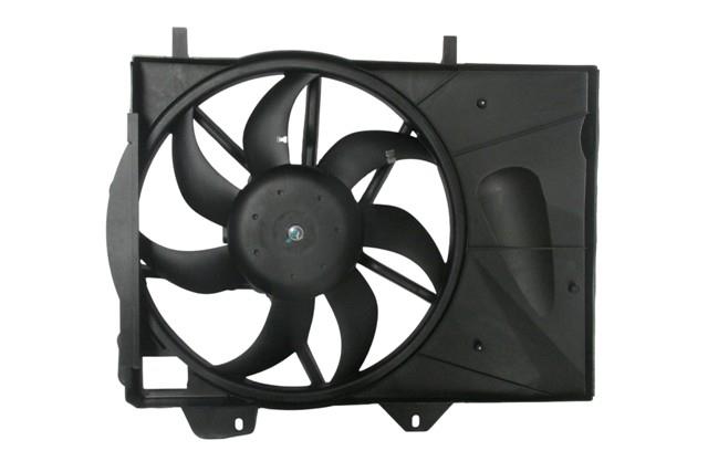 (YENİ ÜRÜN!!!)CITROEN C ELYSEE- 12/16; RADYATÖR FAN DAVLUMBAZI KOMPLE (UZUN) (MOTORLU)(7 KANAT) (ORİS)