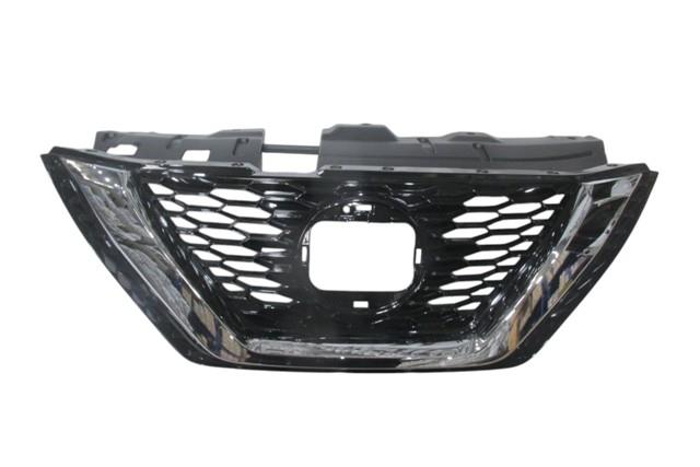 (YENİ ÜRÜN!!!)NISSAN QASHQAI- J11- 17/21; ÖN PANJUR NİKELAJ ÇITALI (KAMERA DELİKLİ) (TYG)