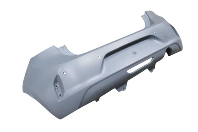 (YENİ ÜRÜN!!!)OPEL CORSA- F- 20/23; ARKA TAMPON ASTARLI GRİ(4 SENSÖR DELİKLİ) (TYG)