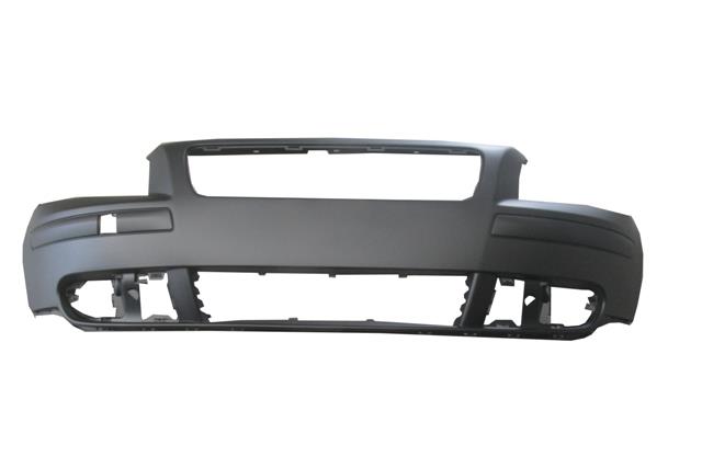 (YENİ ÜRÜN!!!)VOLVO S40- 05/07; ÖN TAMPON SİYAH BANTLI/KARLIKSIZ/FAR YIKAMA DELİKSİZ (TW)