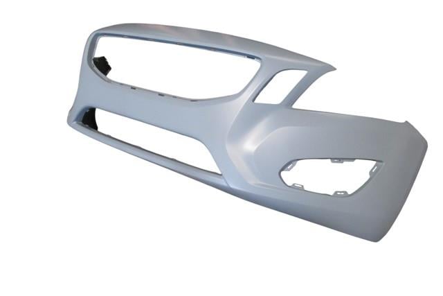 (YENİ ÜRÜN!!!)VOLVO S60- 10/13; ÖN TAMPON ASTARLI GRİ FAR YIKAMA DELİKSİZ (SİS VE PANJUR DELİKLİ)(TYG)