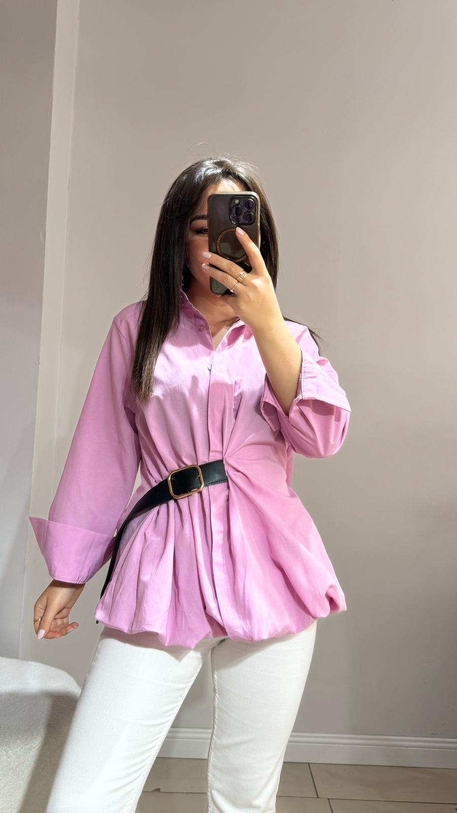 Kemerli Bombeli Özel Seri Gömlek
