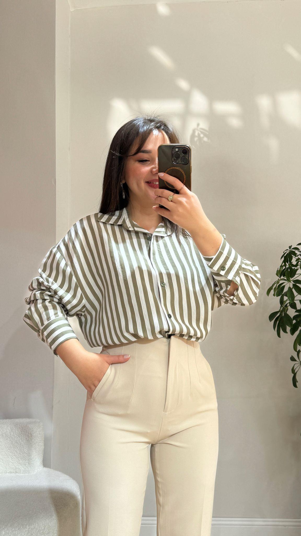 ZR Pensli Krem Pantolon