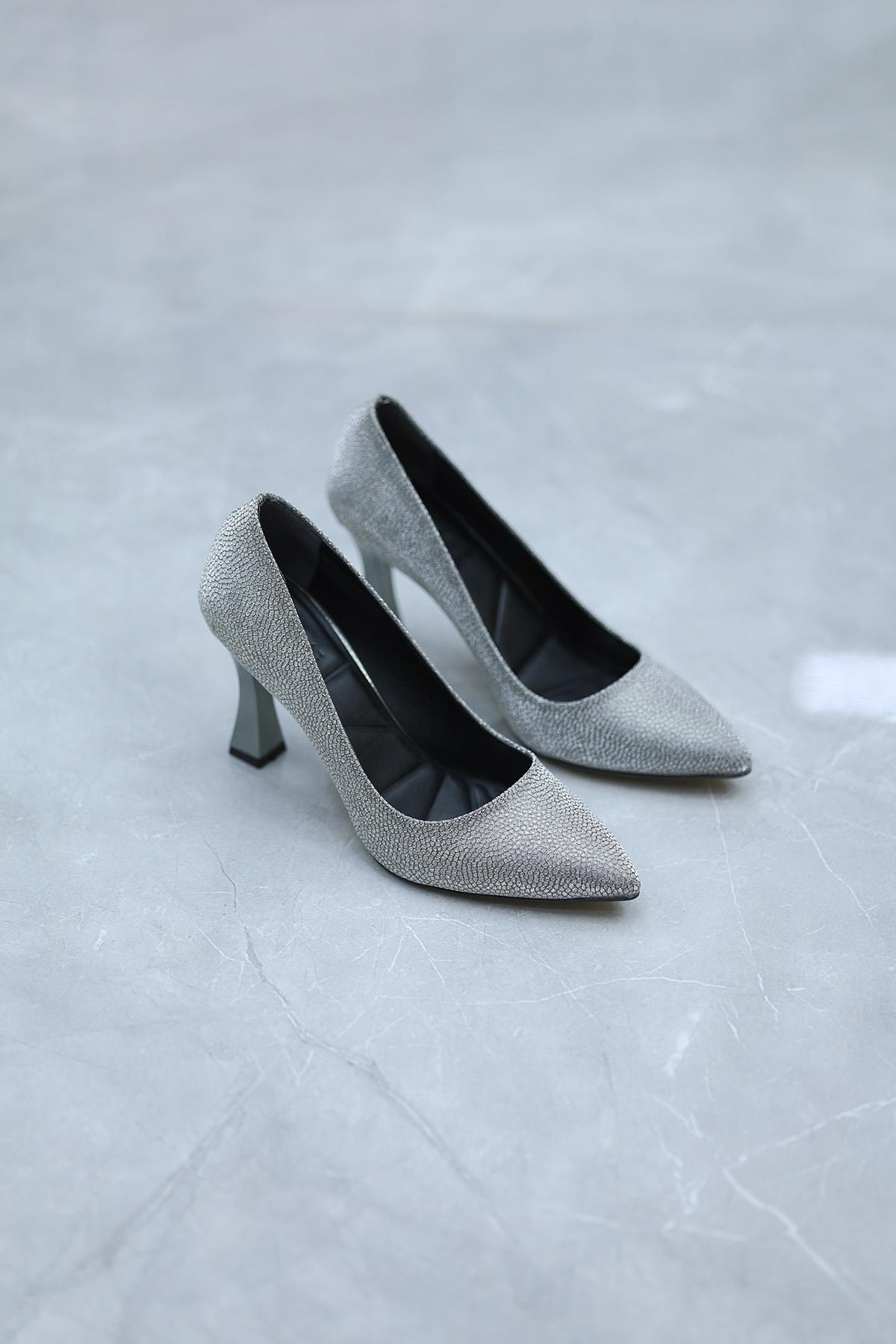 DPN Desenli Platin Stiletto