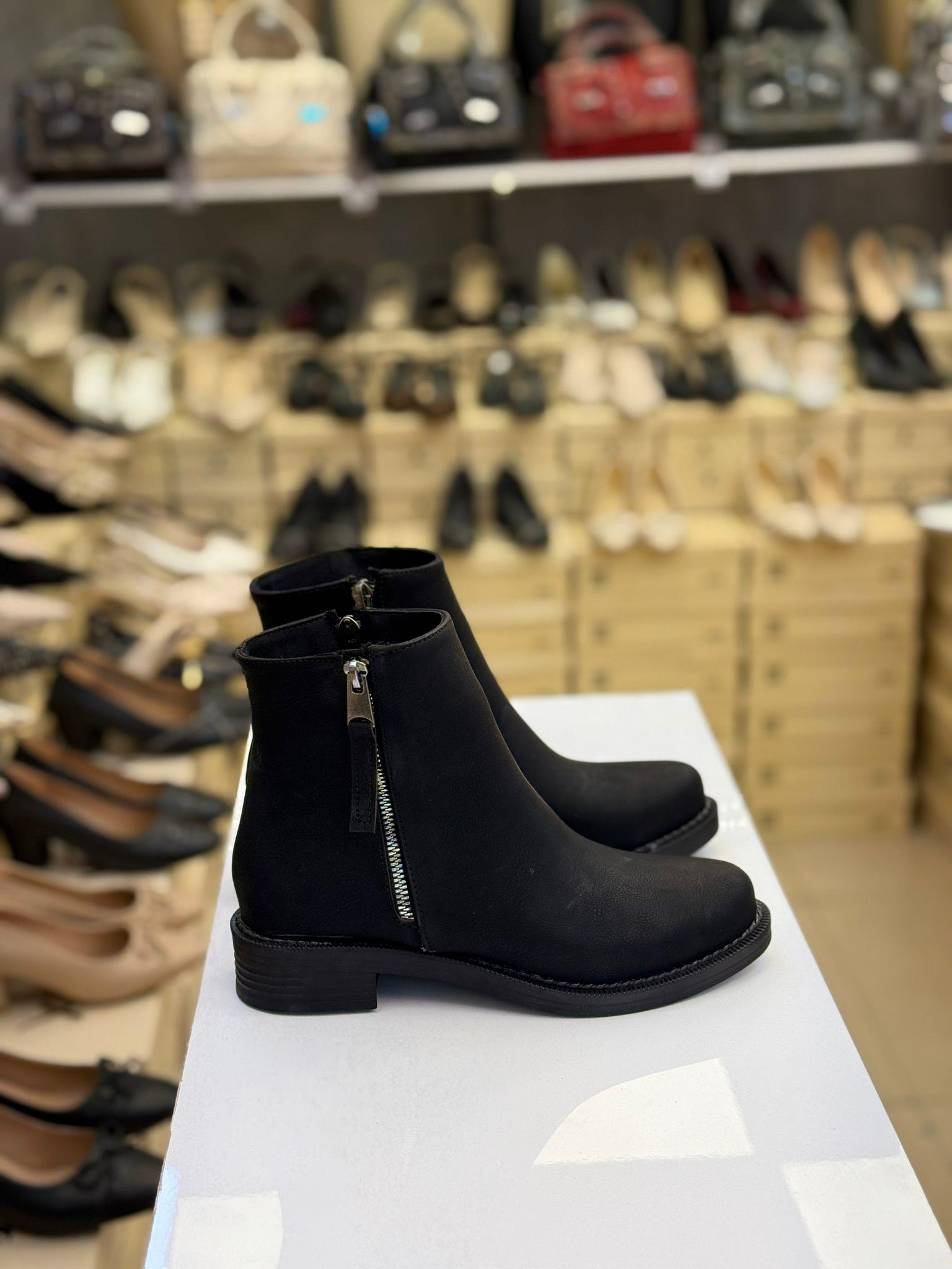 Fermuarlı Düz Taban Kaymaz Bot CC08-SYH