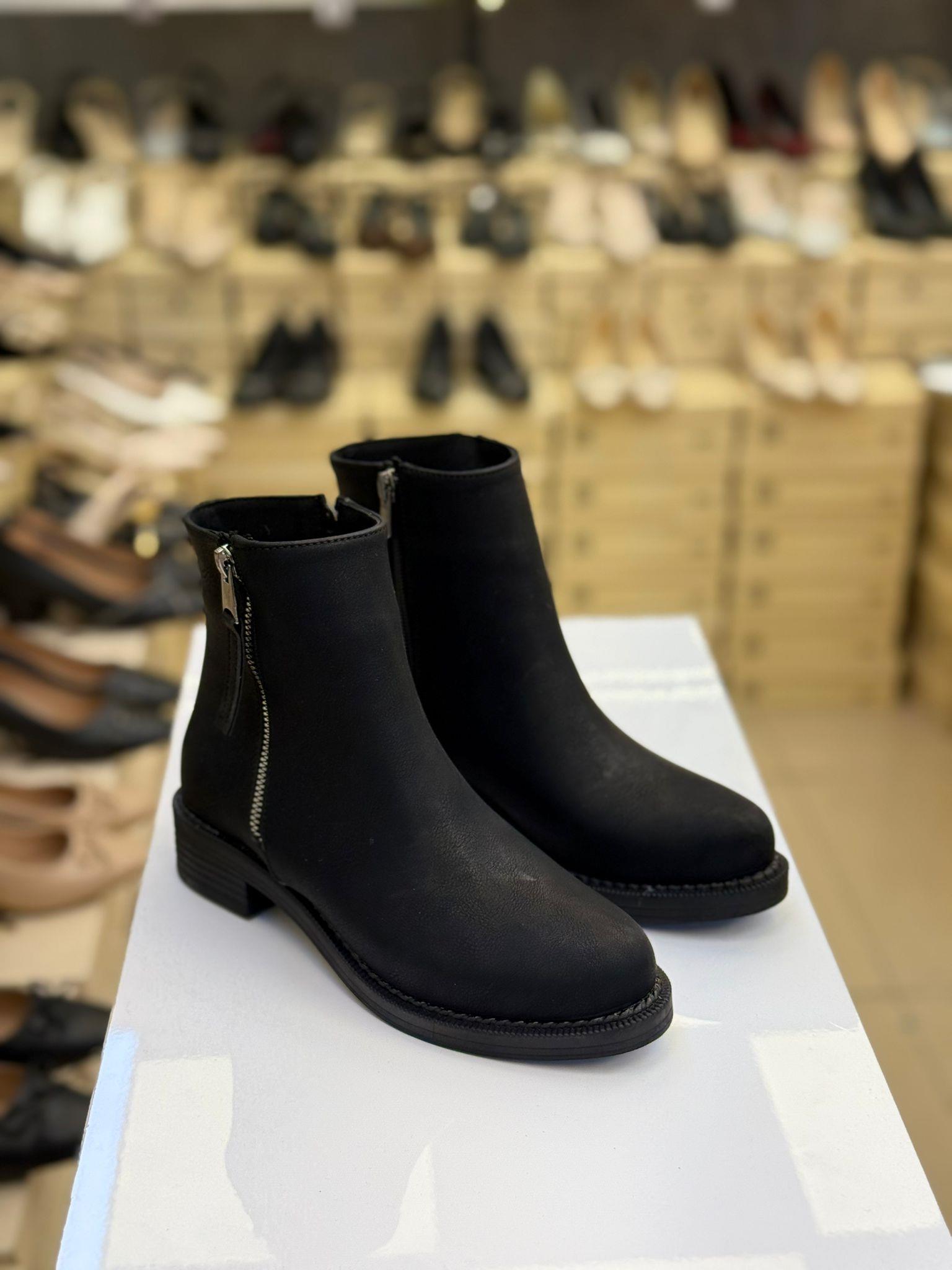 Fermuarlı Düz Taban Kaymaz Bot CC08-SYH