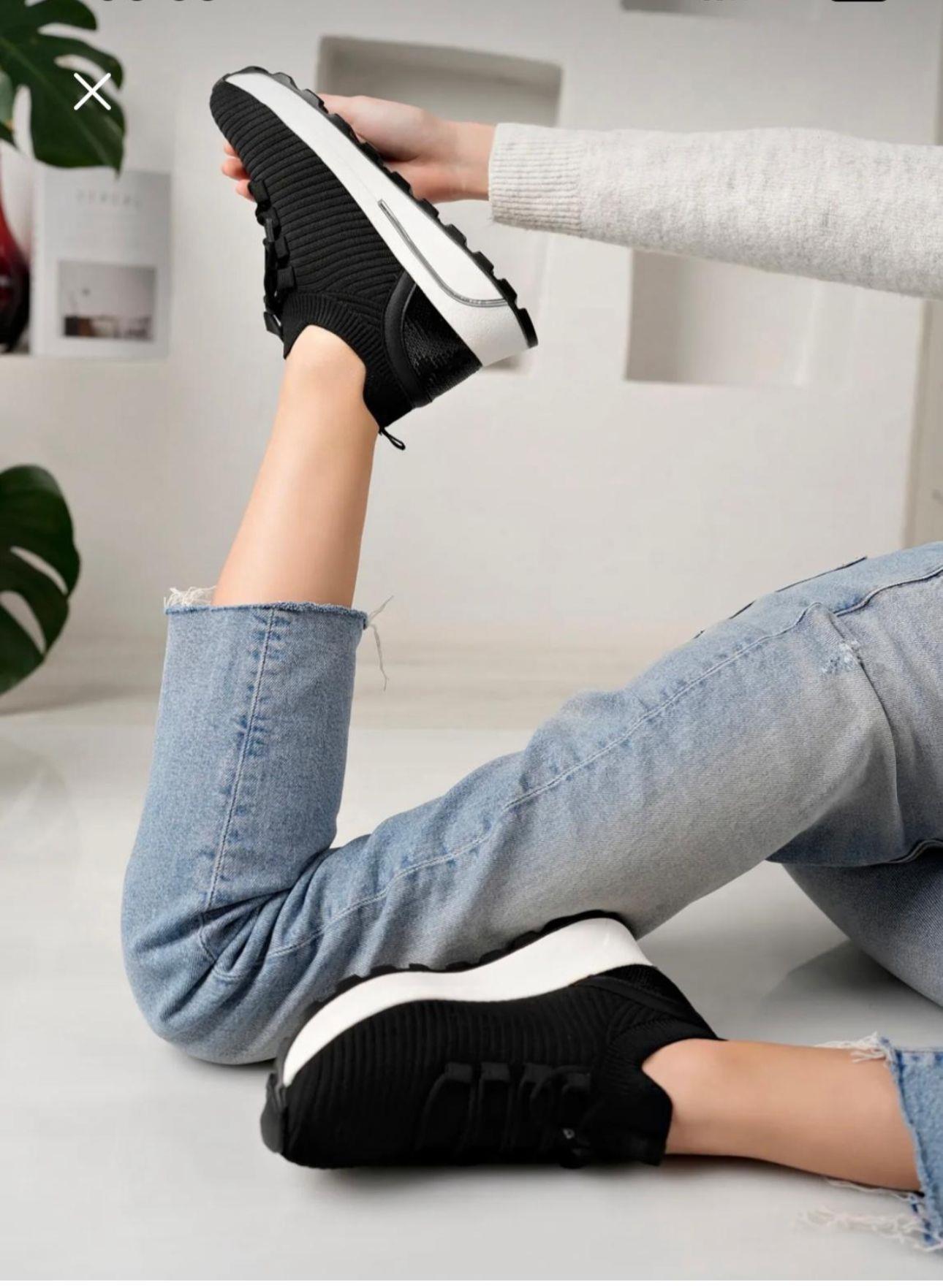 Full Ortopedi, Triko Kumaş, Bağcıksız Spor Ayakkabı