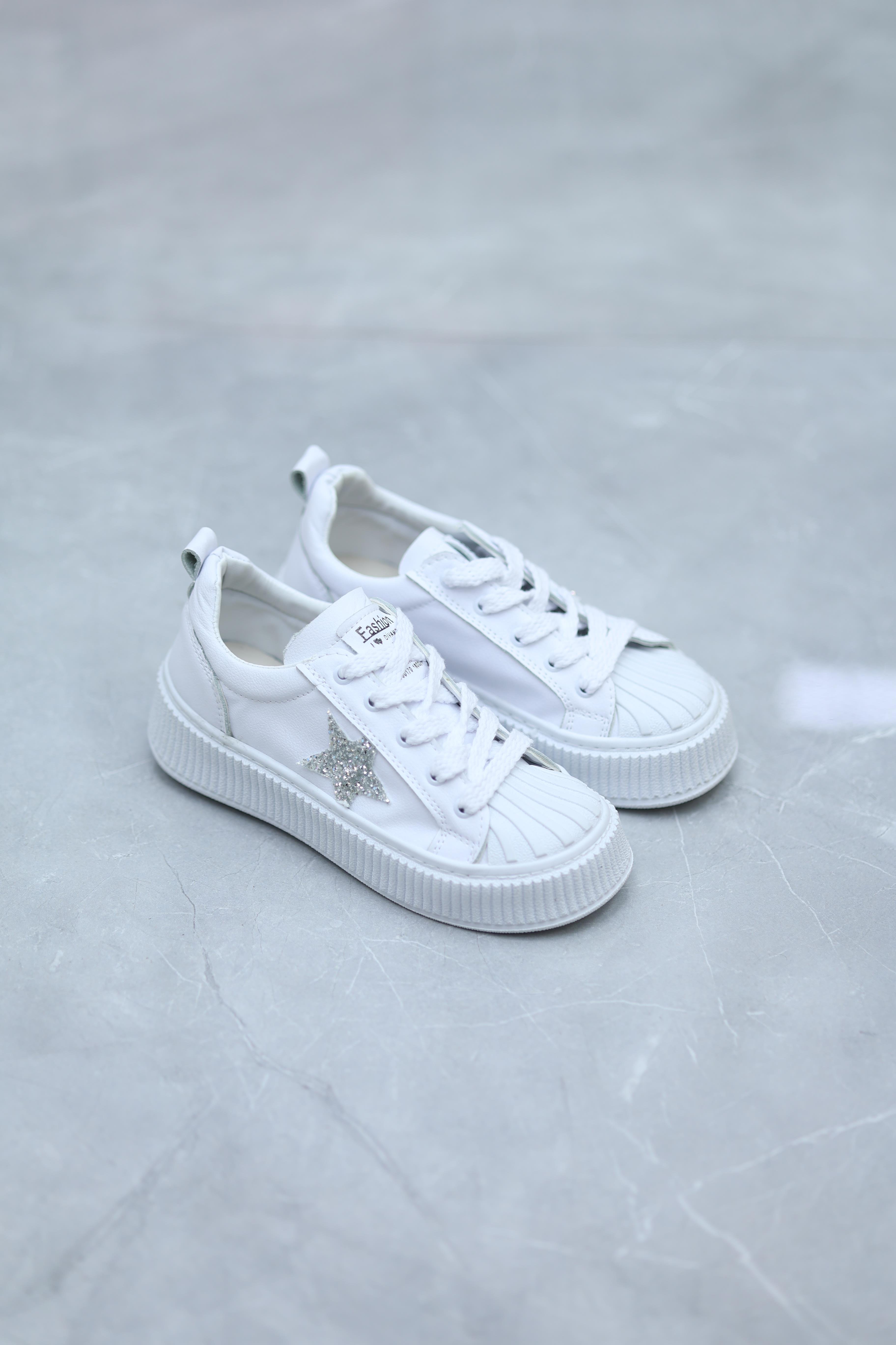 Günlük Rahat Spor Ayakkabı Beyaz