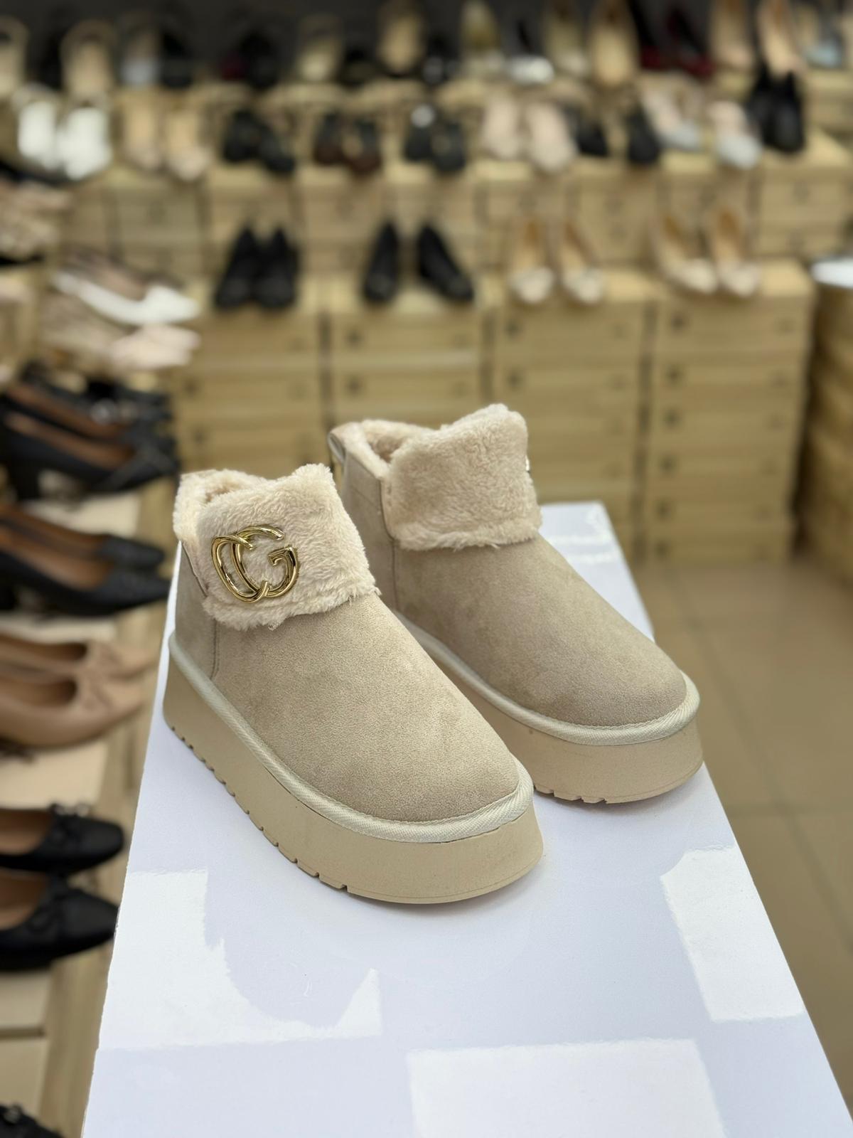 İçi Kürklü Kalın Taban Bağcıksız FL-11