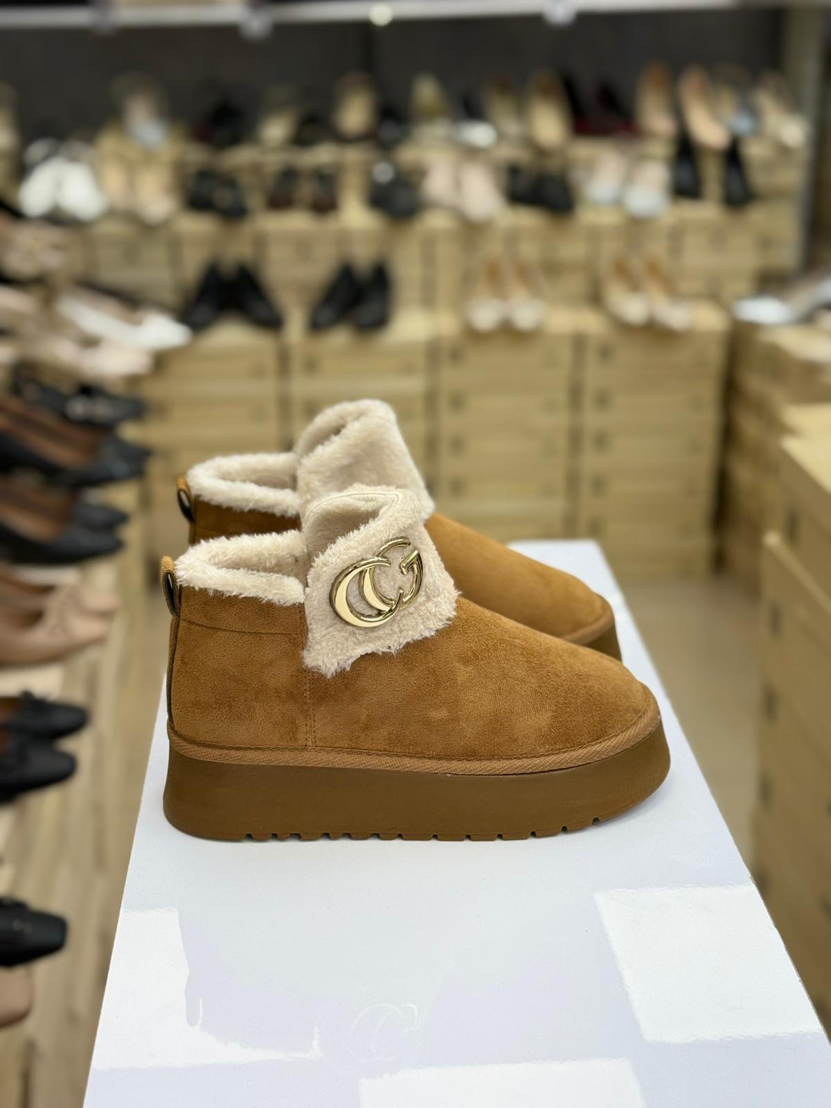 İçi Kürklü Kalın Taban Bağcıksız FL-11