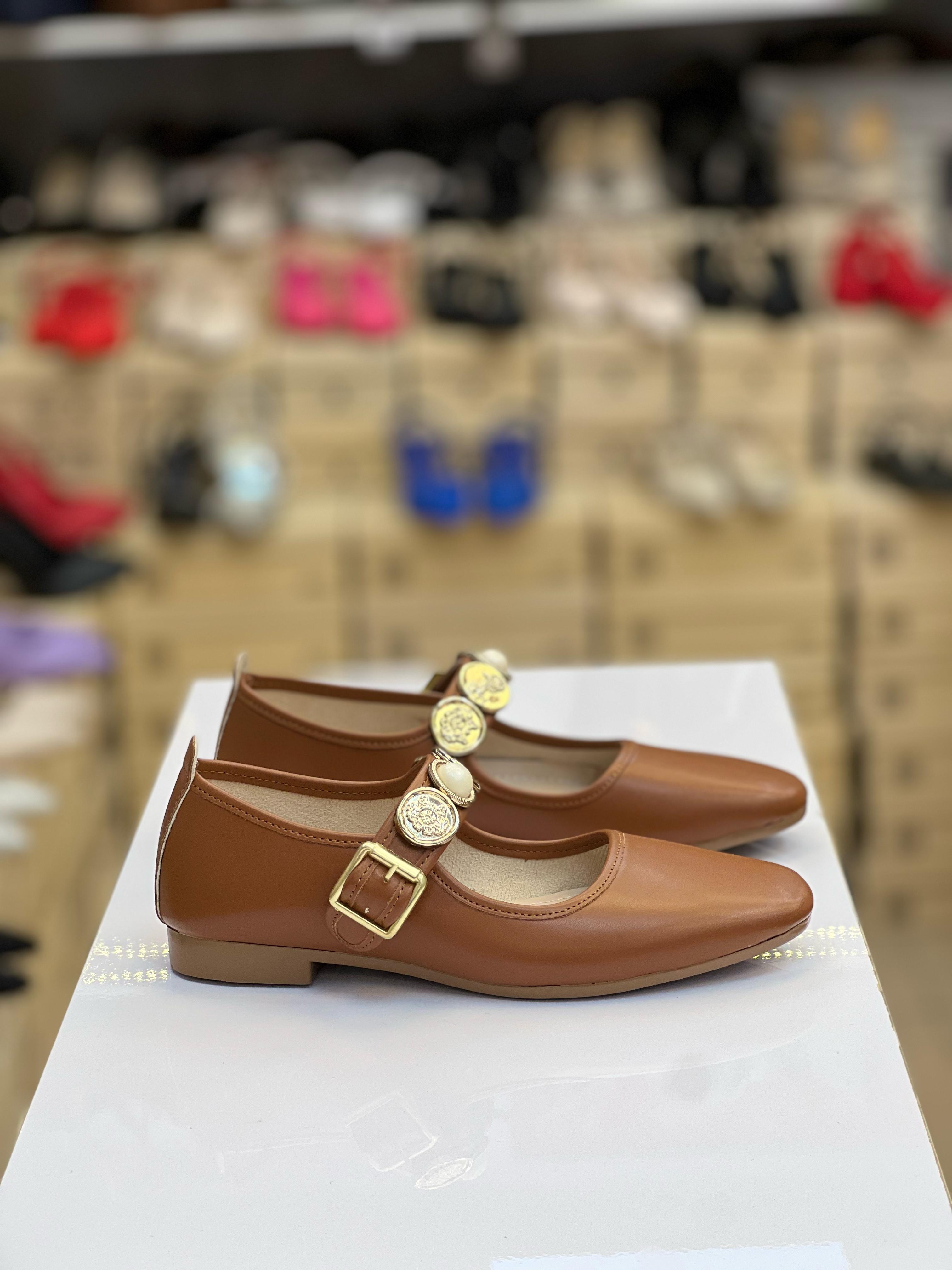 Kadın Günlük Rahat İçi Fuspetli Babet Taba