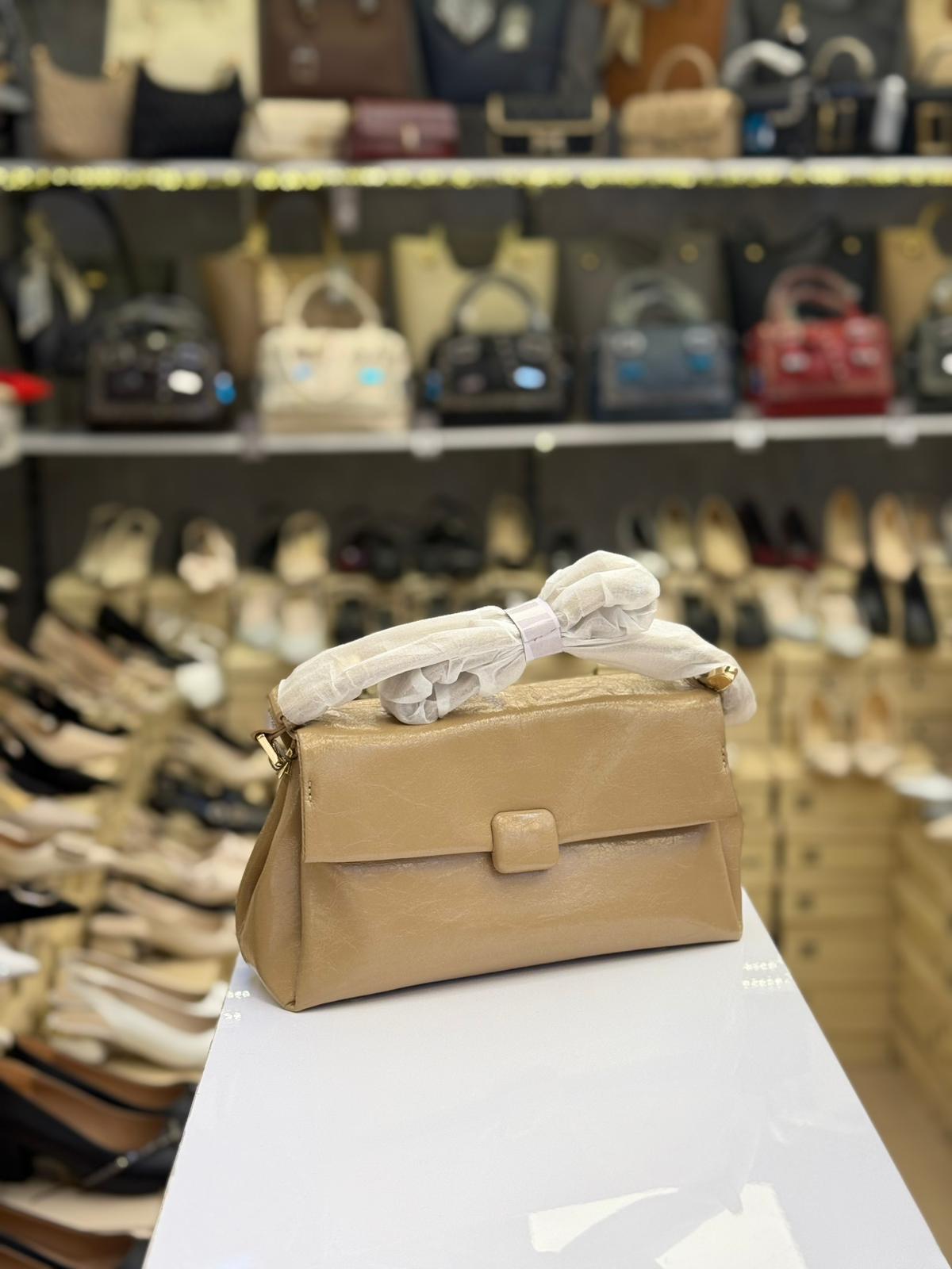 Kriste Bell El Omuz Çantası İthal 27149 Nut