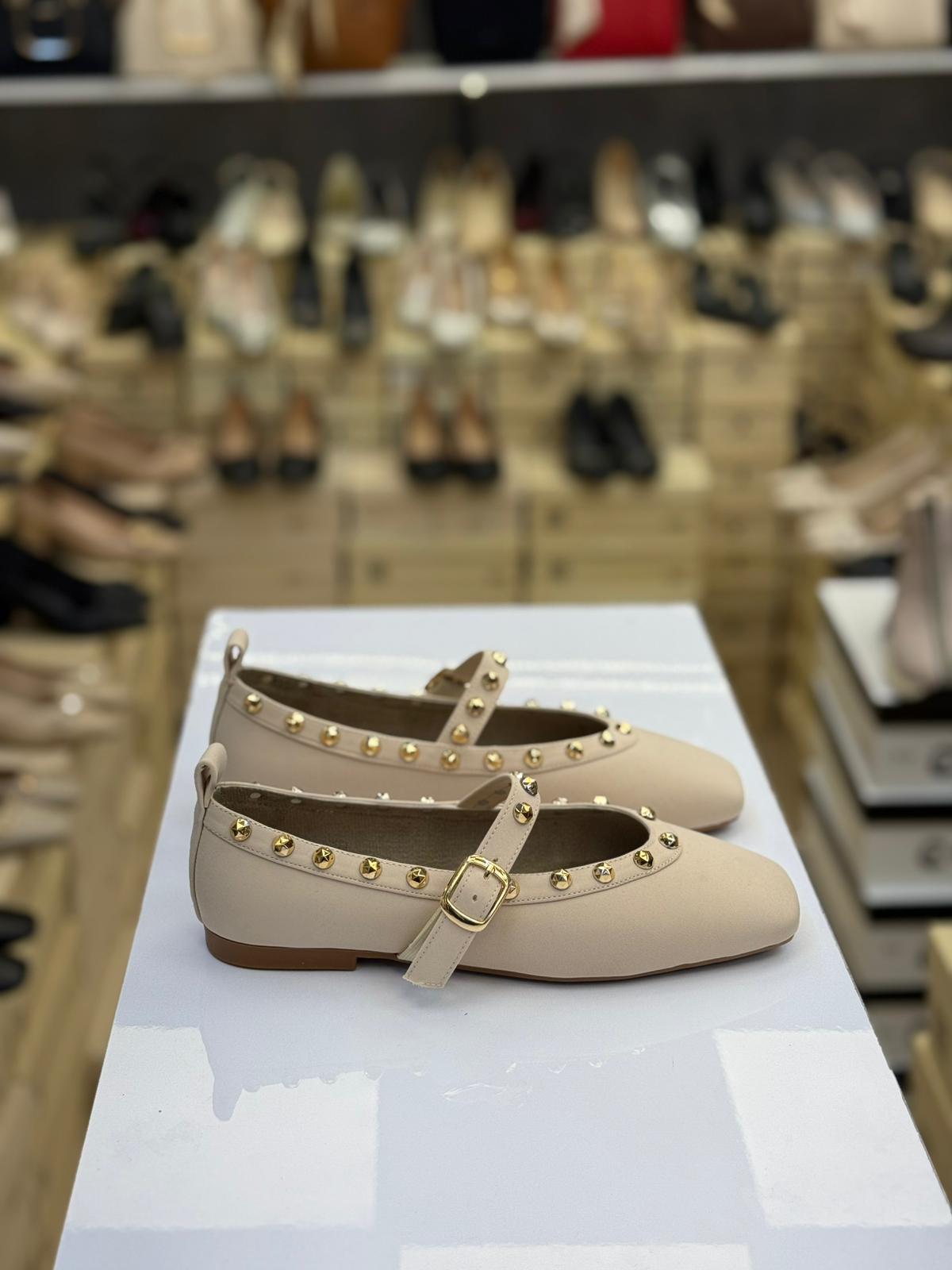 Küt Burun Tek Bant Taşlı Babet Vollex