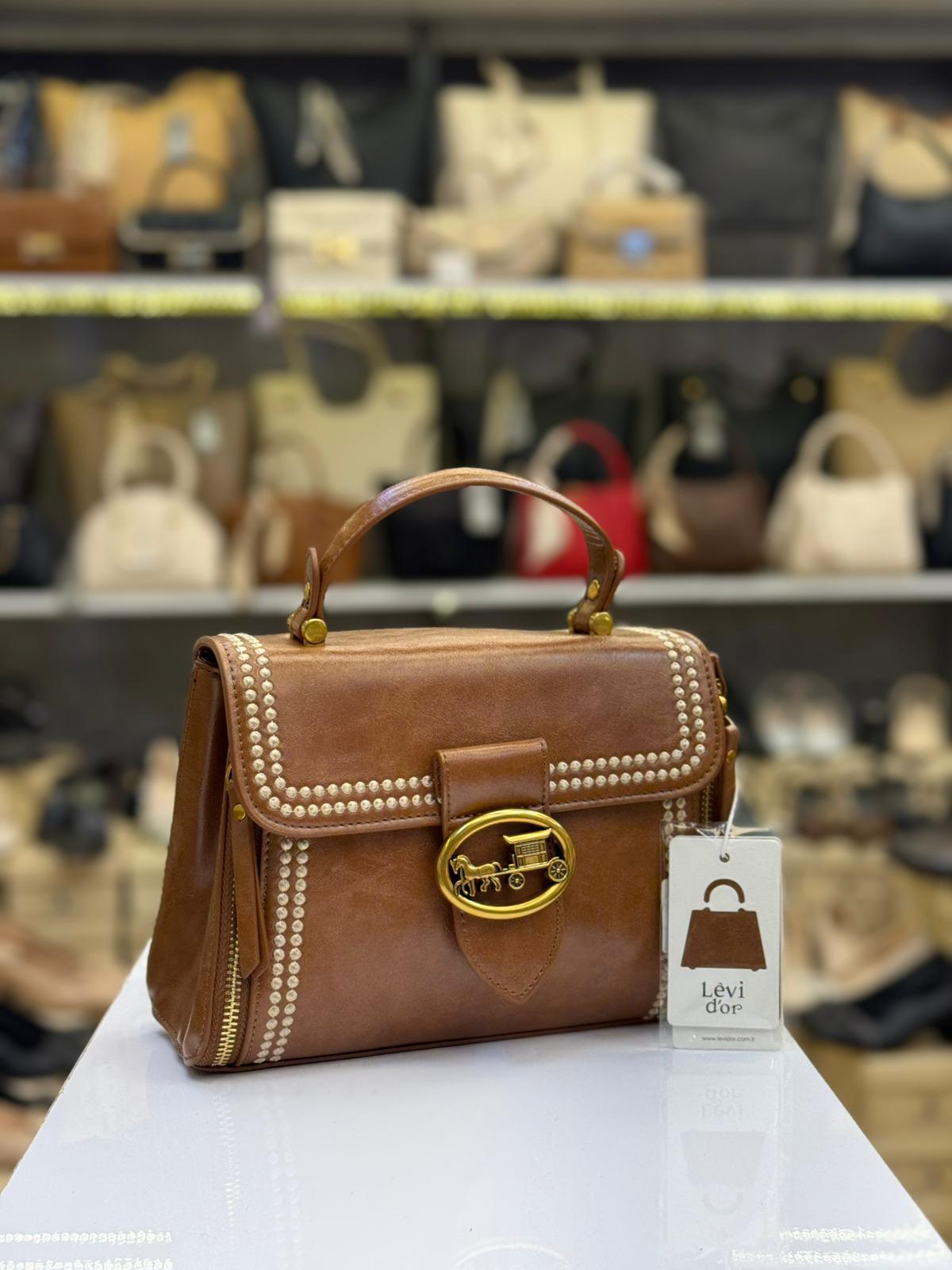 Levidor Kadın Omuz Çantası Camel 930574
