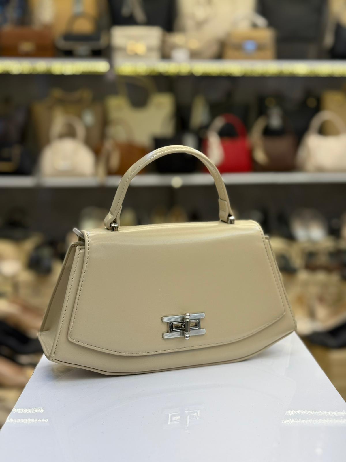 Levidor Kadın Omuz Çantası Krem 930447