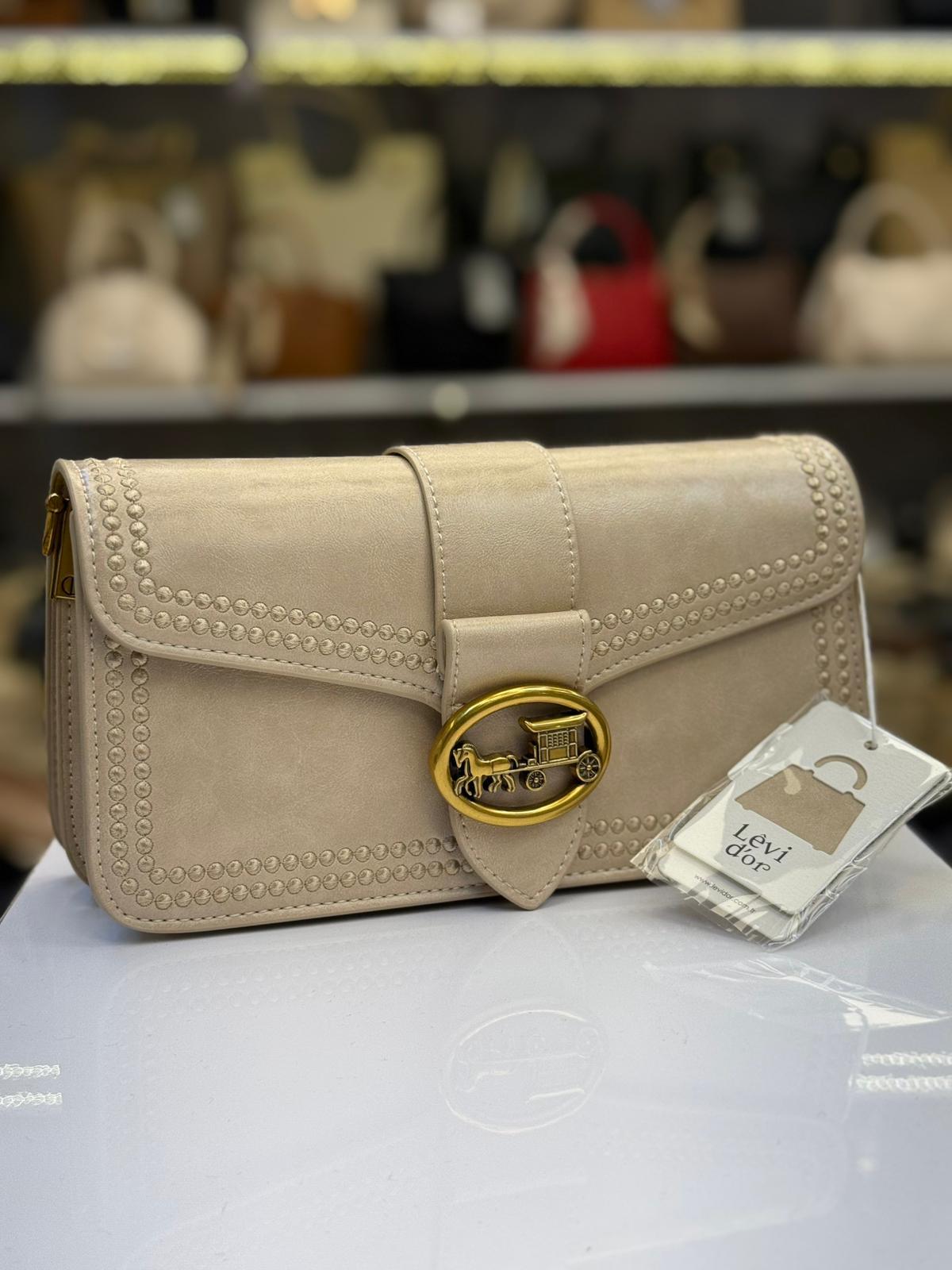 Levidor Kadın Omuz Çantası Vizon