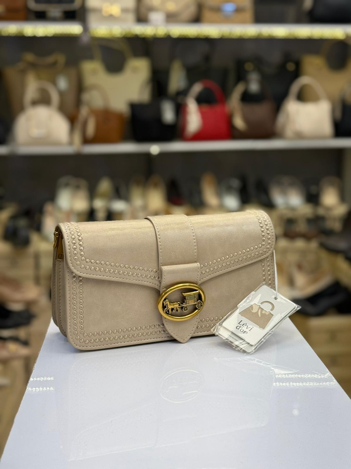 Levidor Kadın Omuz Çantası Vizon