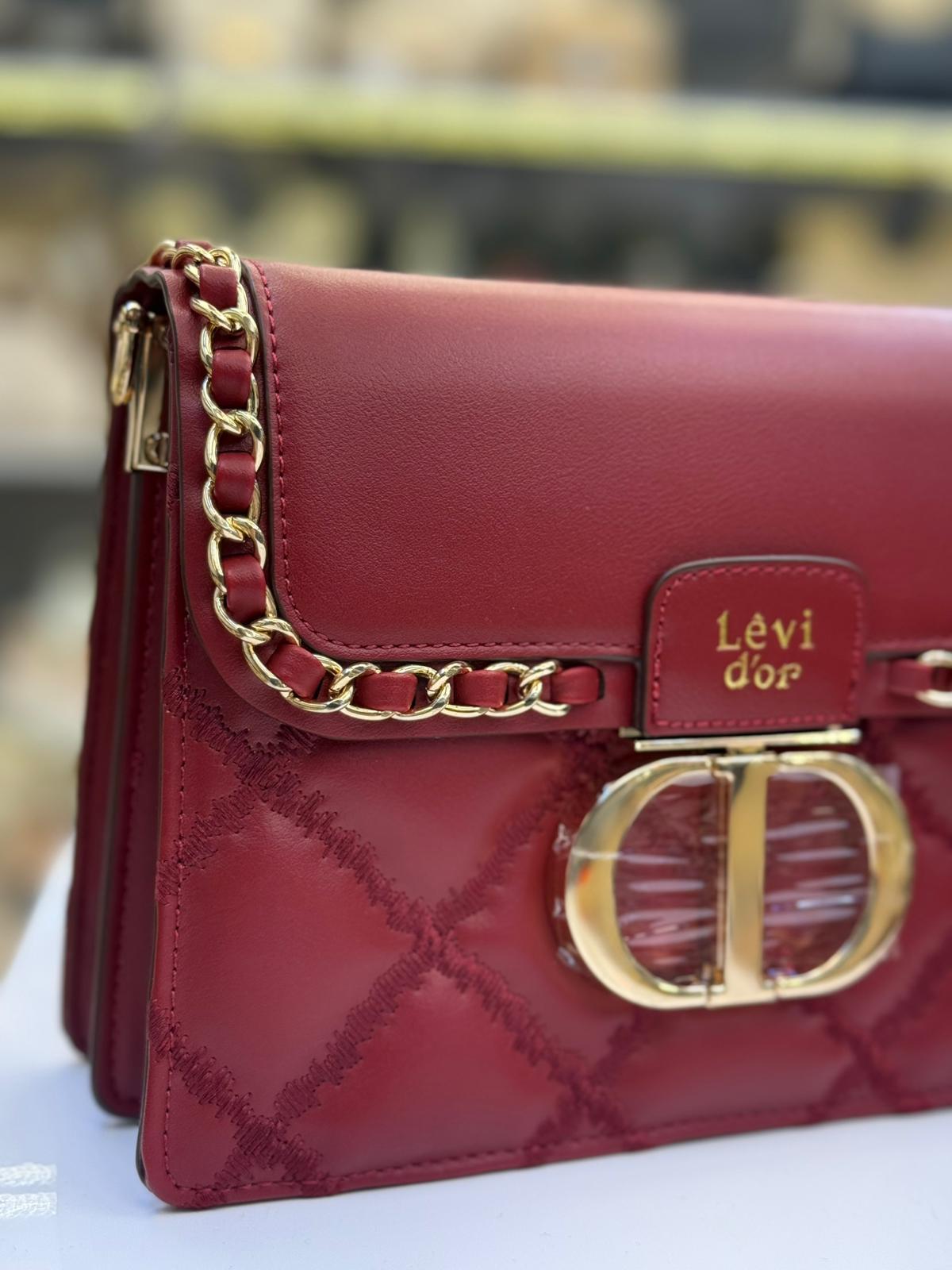 Levidor Omuz Çantası Kırmızı Premium