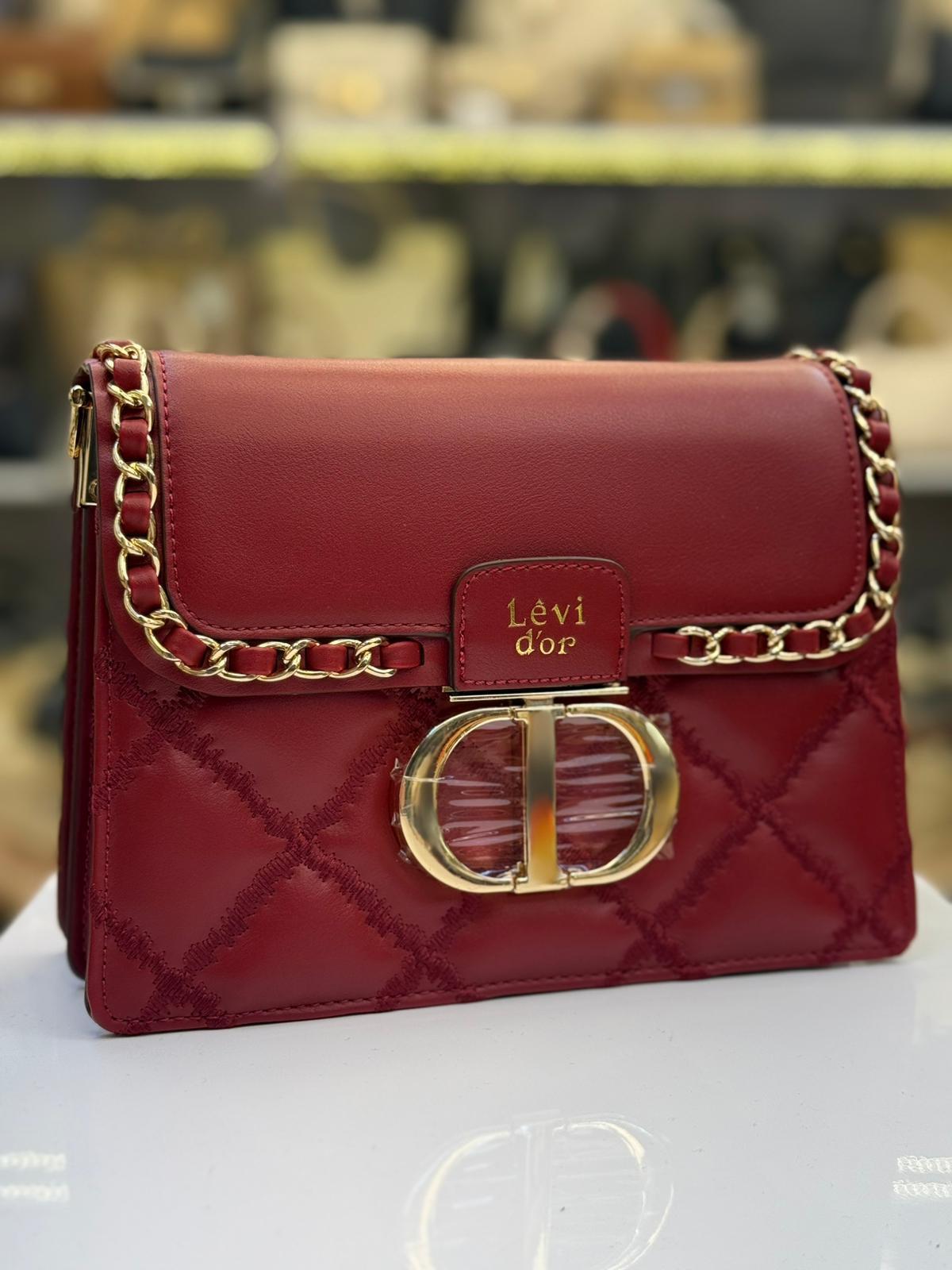 Levidor Omuz Çantası Kırmızı Premium