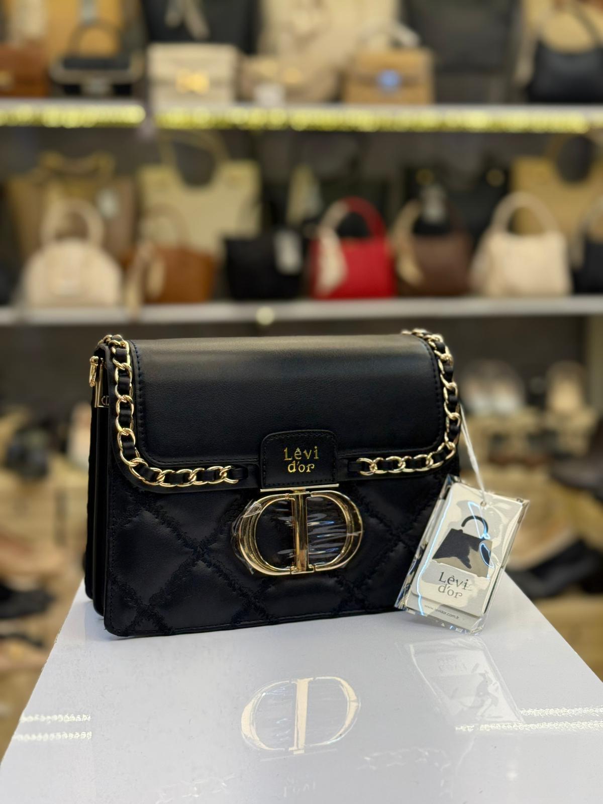 Levidor Omuz Çantası Siyah Premium