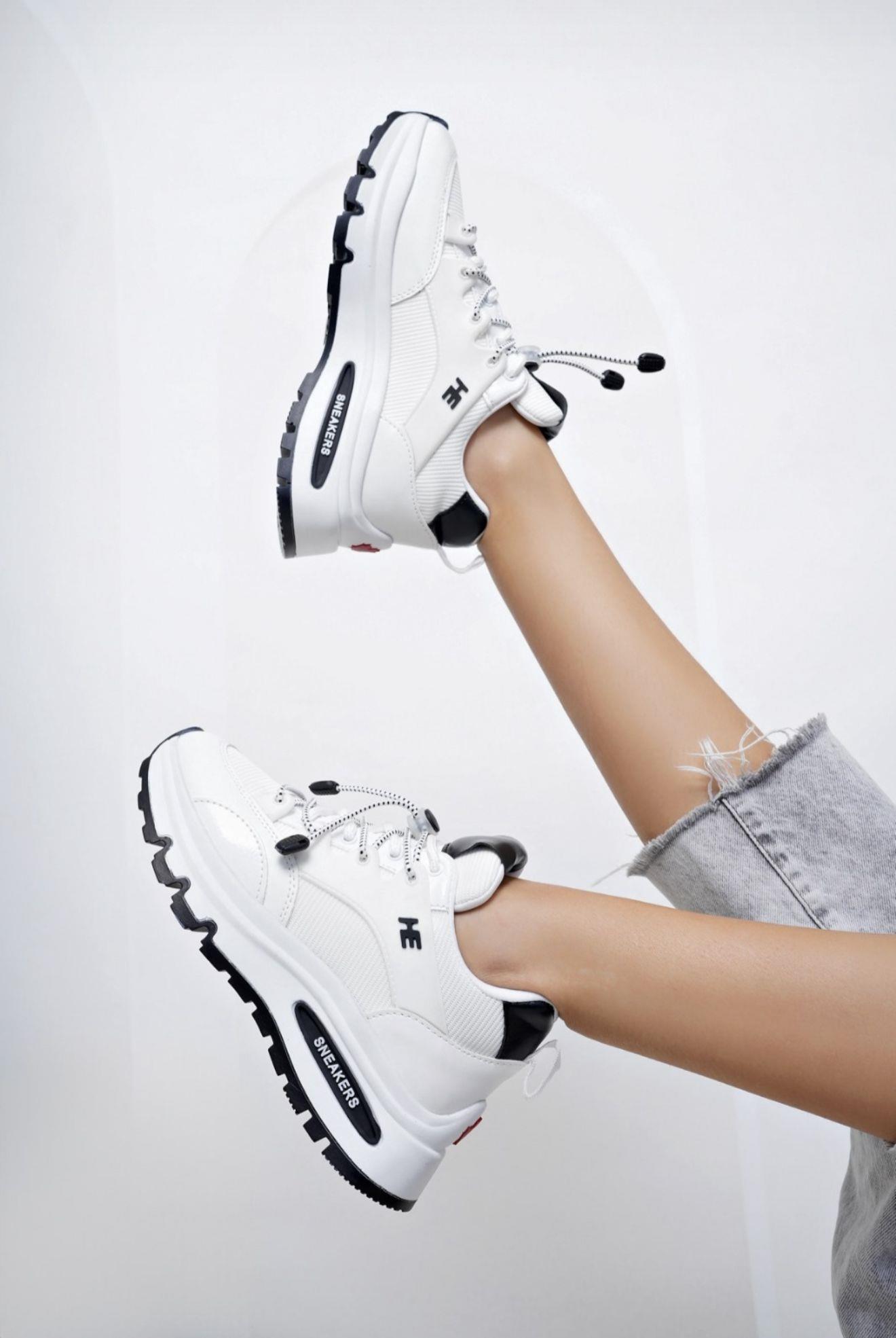 Sneakers Günlük Spor Ayakkabı Beyaz