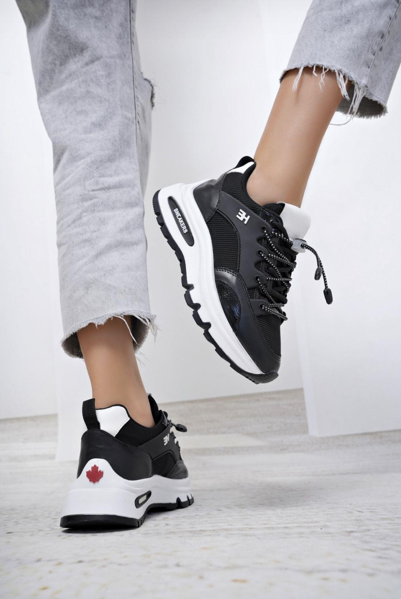 Sneakers Günlük Spor Ayakkabı Siyah