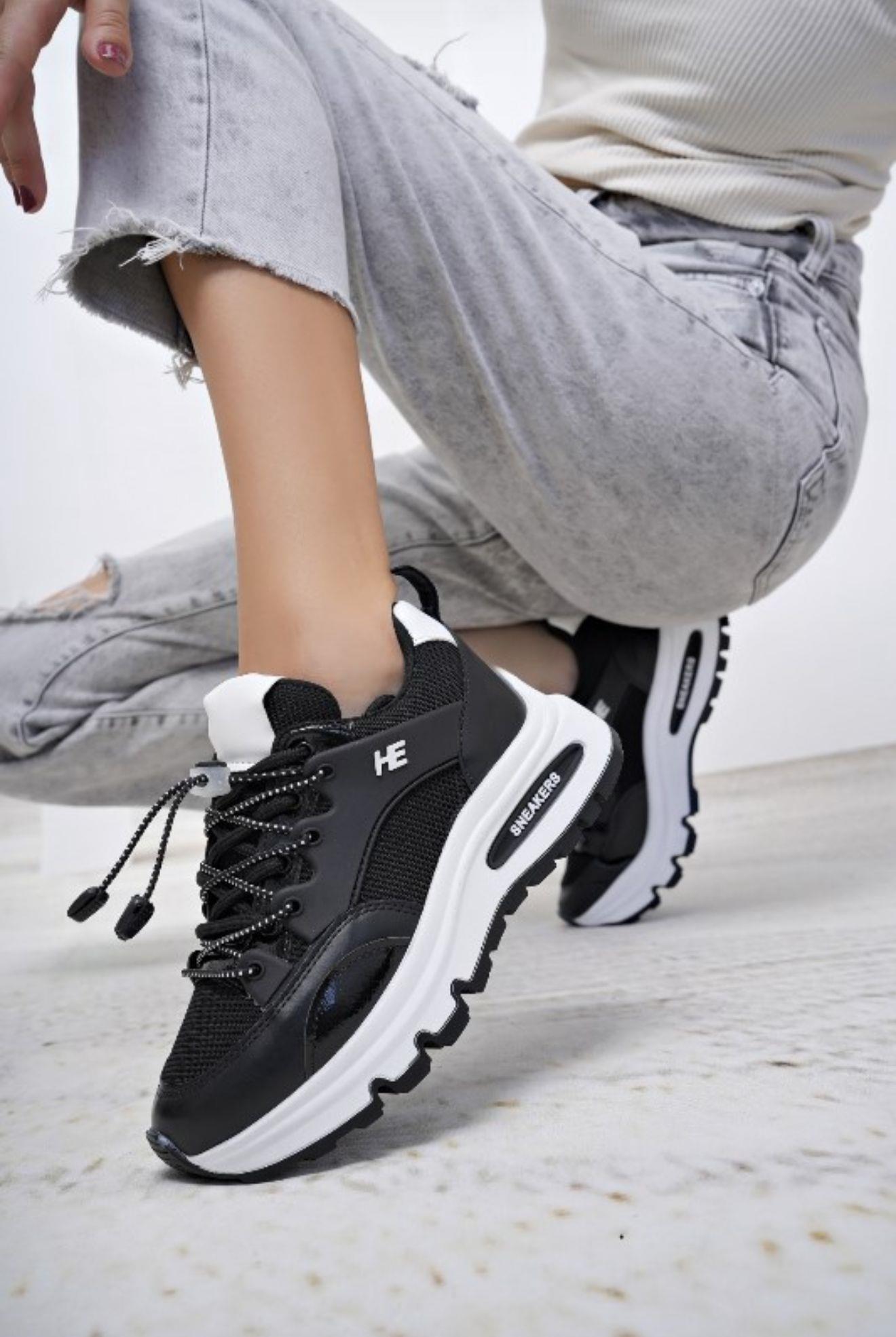 Sneakers Günlük Spor Ayakkabı Siyah