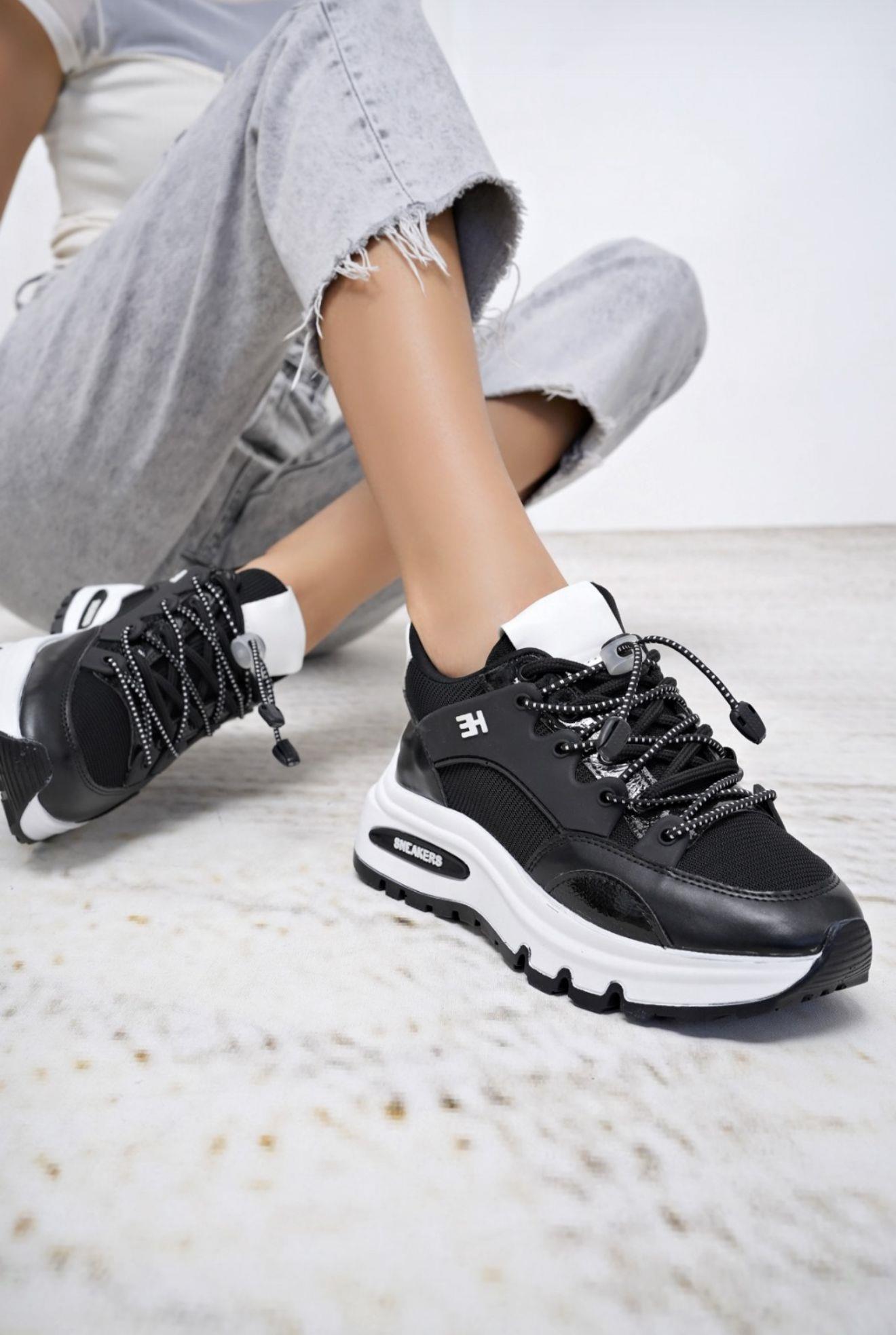 Sneakers Günlük Spor Ayakkabı Siyah