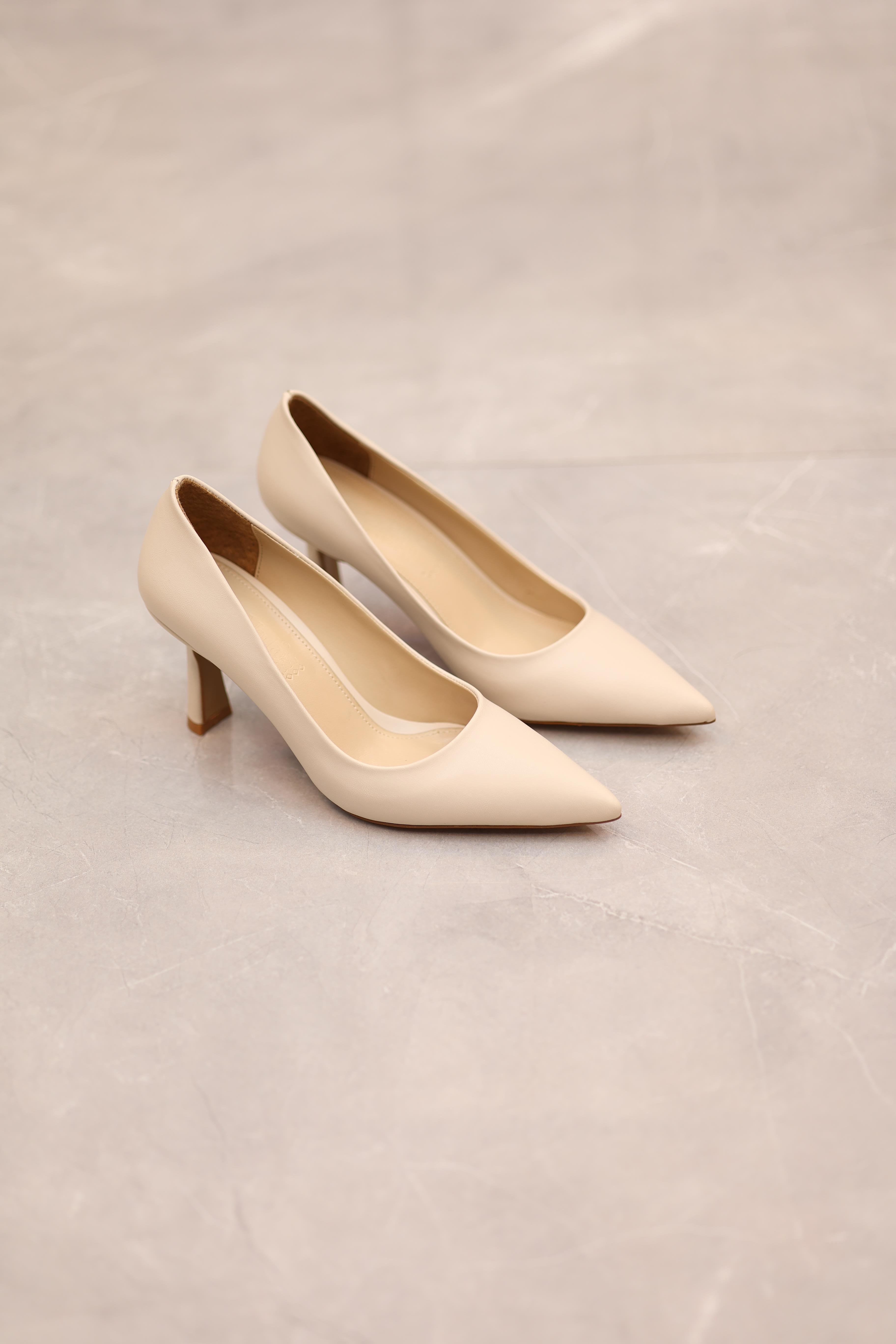 Topuklu Düz Rahat Stiletto