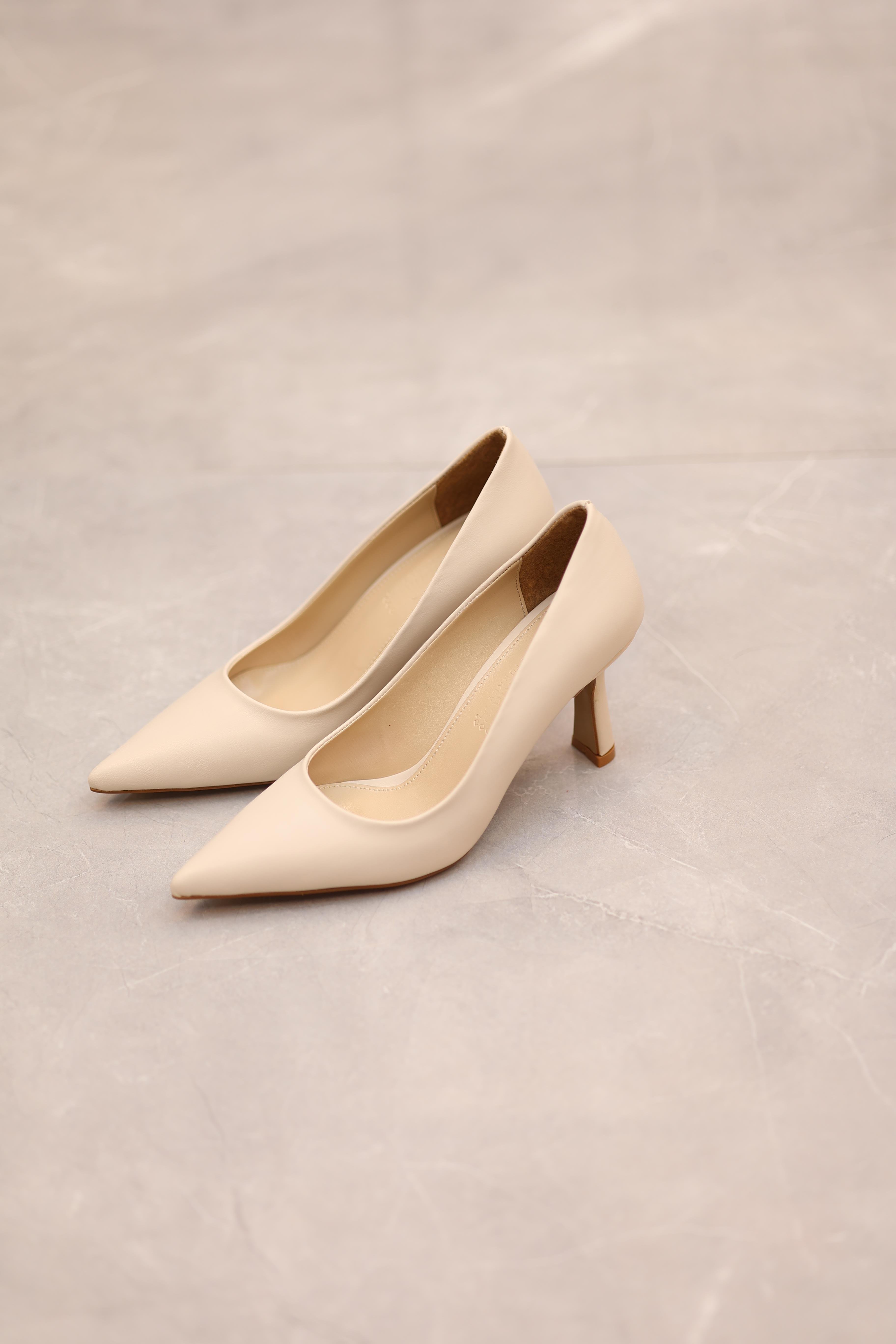 Topuklu Düz Rahat Stiletto