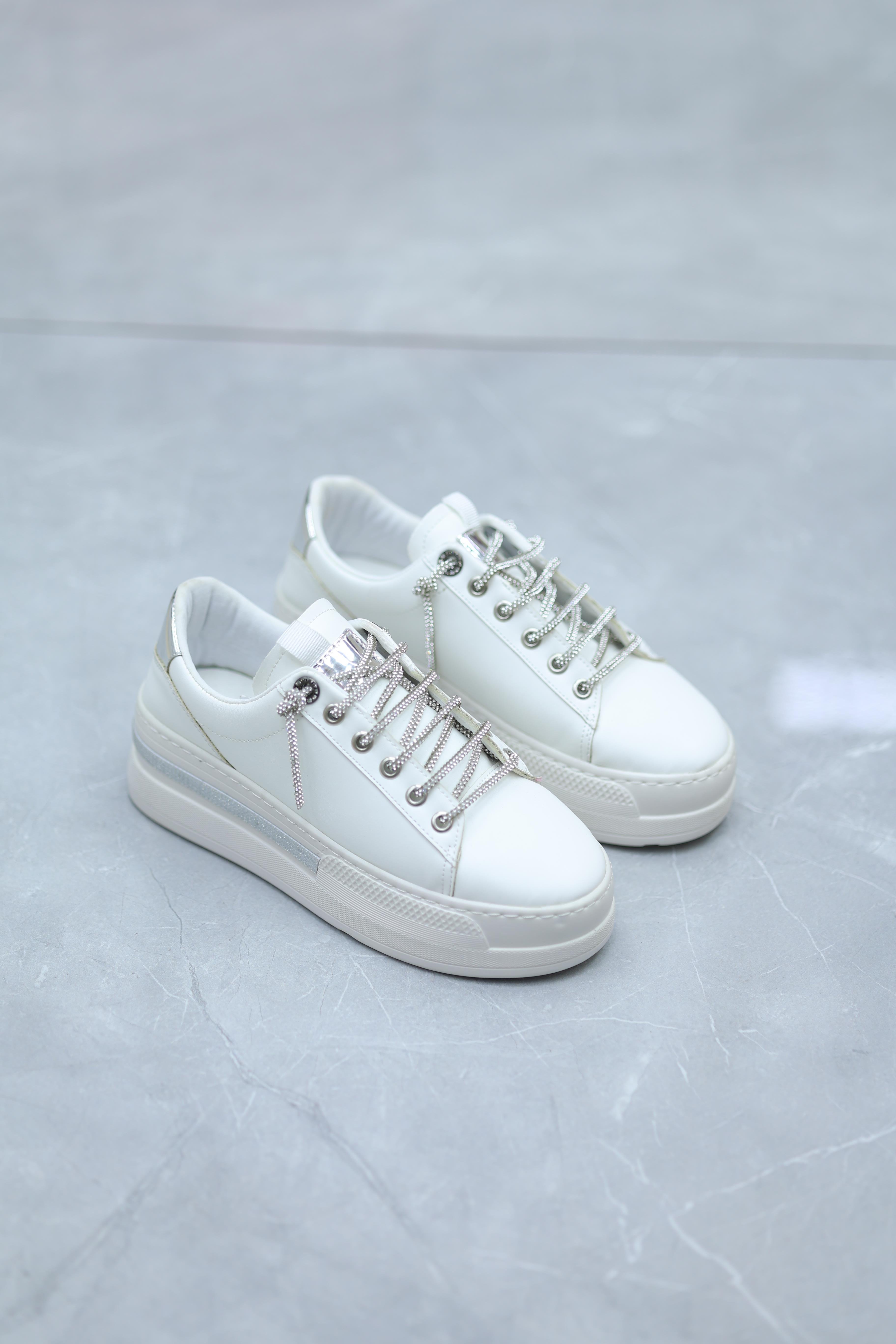 Yeni Sezon Rahat Kadın Spor Ayakkabı Beyaz