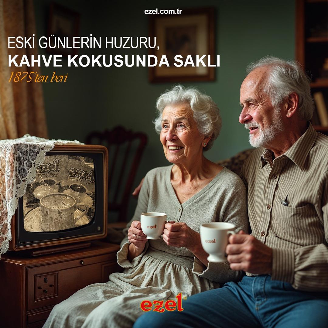  2 Ezel Türk Kahvesi ve  1 Damla Sakızlı Türk Kahvesi  100gr