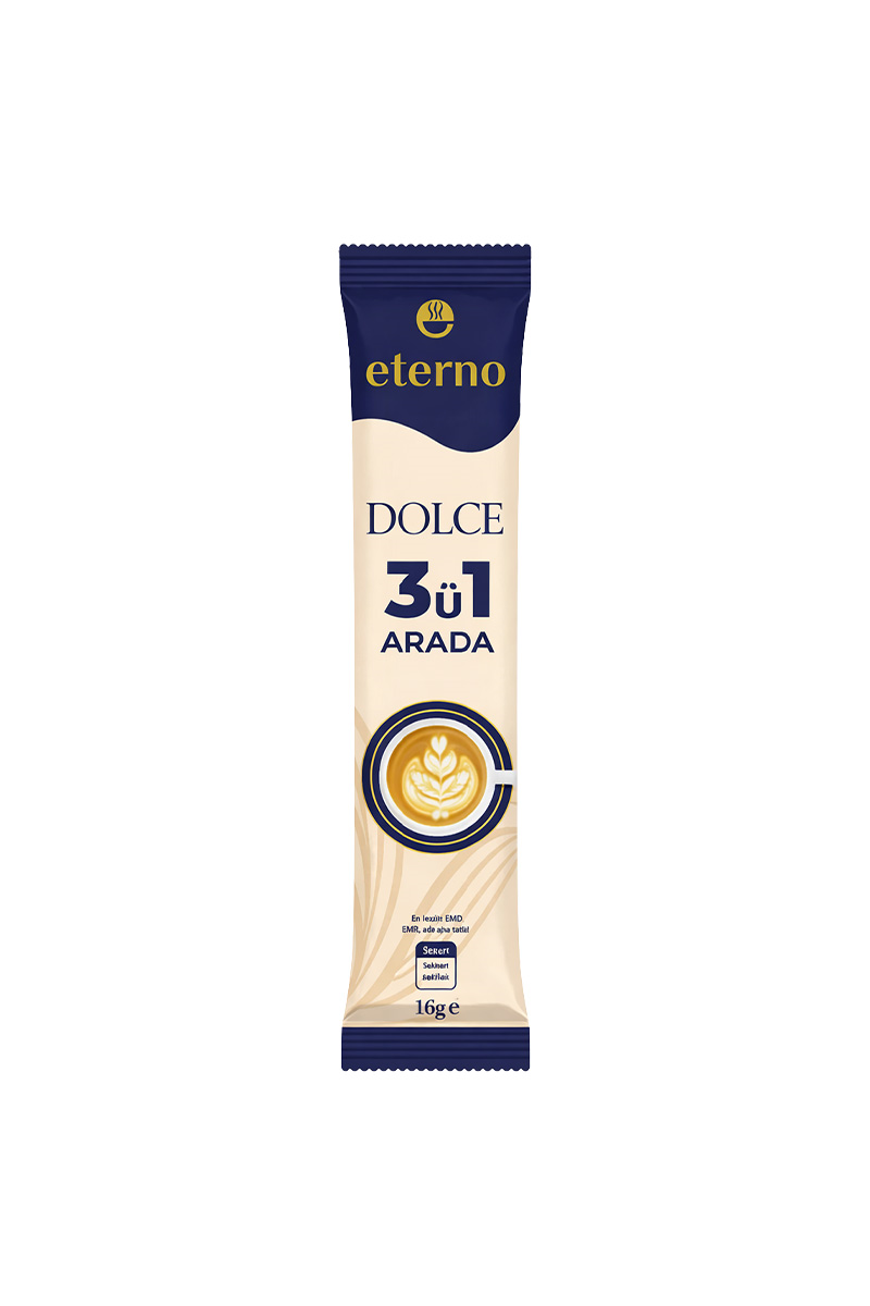 Eterno 3'ü 1 Arada Dolce Kahve 16g - 10'lu Paket